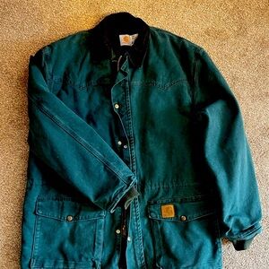 Vintage 90s Men’s Carhartt coat quilted lining Sz large